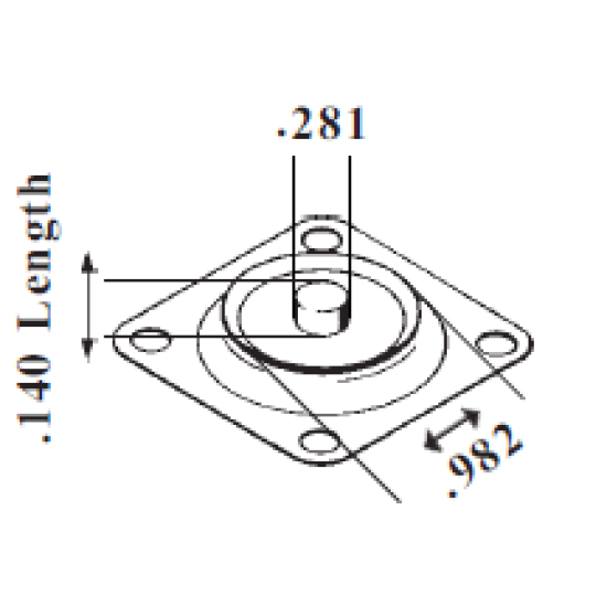 Autolite Motorcraft 2150 Ford Mercury Lincoln pump diaphragm [APD191]