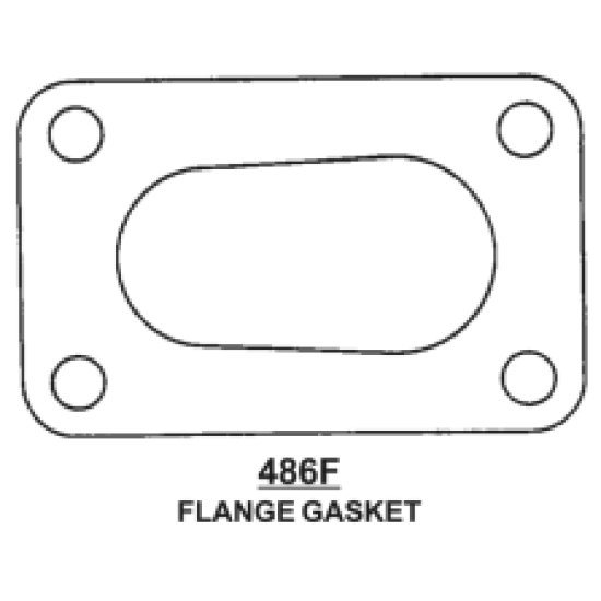 Aisan flange gasket [486F]