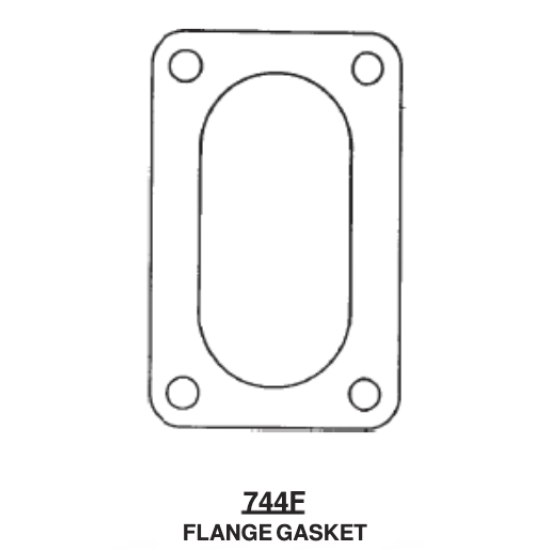 Aisan flange gasket [744F]