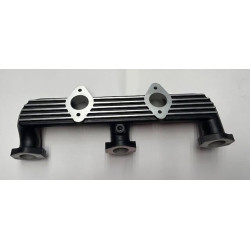 Intake Manifold Holden Grey 6 cyl twin Stromberg [IM2SG-BLK]