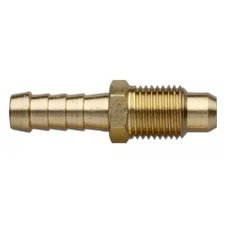 Brass Hose barb fuel fitting 1/2"UNF to 5/16" Hose [MS4023]