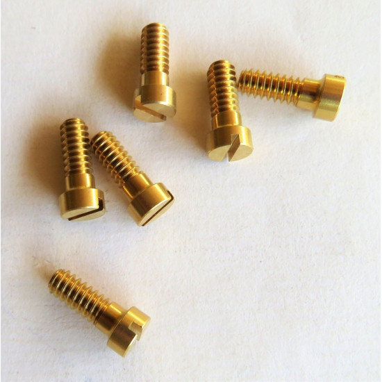 SU carburettor suction chamber screw, brass [AUC2175]