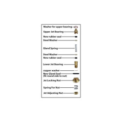 SU Carburettor Superdry Jet Bearing Kit [WZX1775]