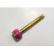 Carter B & B dashpot plunger - leather cup brass shaft [CDP77S]