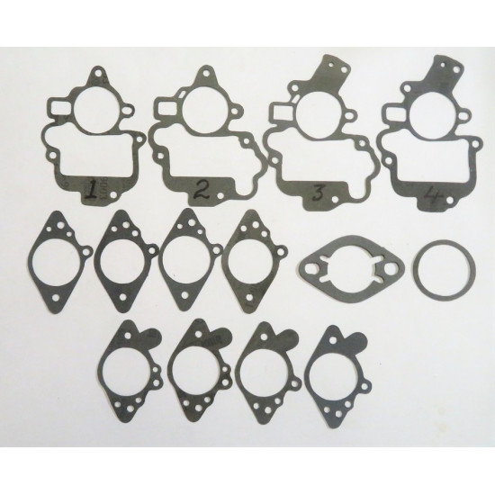 Carter BB, BBR-1, BBR-2, Ball & Ball Chrysler DeSoto Dodge Plymouth International Mack Reo Gasket Kit (CGK2020)  