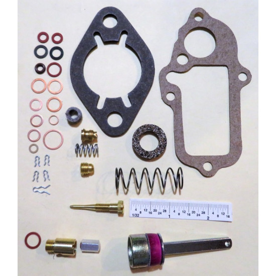 Carter W-1 Chevrolet '32-48 Kaiser '47 short [2.5"] flat shaft pump plunger rebuild kit [CK4063]