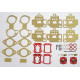Dellorto 45 DHLA carburettor rebuild Kit two carbs  [DK4502]