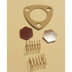 Fuel pump fibre valves [1/2"], springs, gasket KIT to suit early AC Pumps (191VK) 