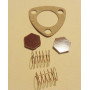 Fuel pump fibre valves [1/2"], springs, gasket KIT to suit early AC Pumps (191VK) 