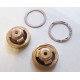 Fuel Pump Valves & Gaskets 19mm (3/4") caged type, per Pair (FPV198)