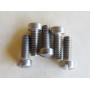 Stromberg screw kit 4 x 5/8" plus 2 x 3/4" Slot Head polished SS inc spring washers [SBSK06]