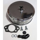Sports Air Filter Chrome 140mm SU 1-3/4" H6 HD6 HS6 HIF6 [16-2] 