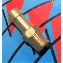Brass Hose barb fuel fitting 1/8" BSP to 5/16" Hose (14-40)