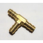Tee-piece brass 5/16" hose fitting [181-05]