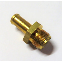 Brass hose barb 5/8" Dia.18 tpi to 3/8" hose Carter AFB 9000 & Edelbrock [9-88] 