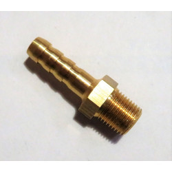 Brass Hose Barb 1/8" BSP to 1/4" hose [BHB876]  
