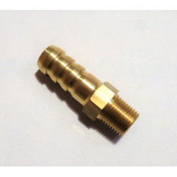 Brass Hose Barb 1/8" BSP to 3/8" hose [BHB878]  