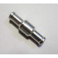 Fuel line one way, non-return check valve 10mm aluminium [OWV10]