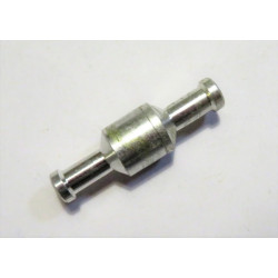 Fuel line one way, non-return check valve 8mm aluminium [OWV8]