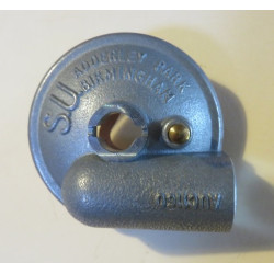 SU Carburettor Float Bowl Lid T2 L/H 2 3/8" Bowl, No O/flow Pipe used (AUE996A)