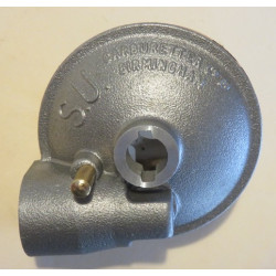 SU Carburettor Float Bowl Lid T2 R/H 2 3/8" Bowl inc brass Tickler (AUE999)