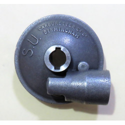 SU Carburettor Float Bowl Lid T2 L/H Non-tickler Type 2 3/8" Dia. (AUE479)