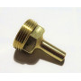 Brass union SU push-on outlet hose fitting for AUA66 pump [AUA1424]
