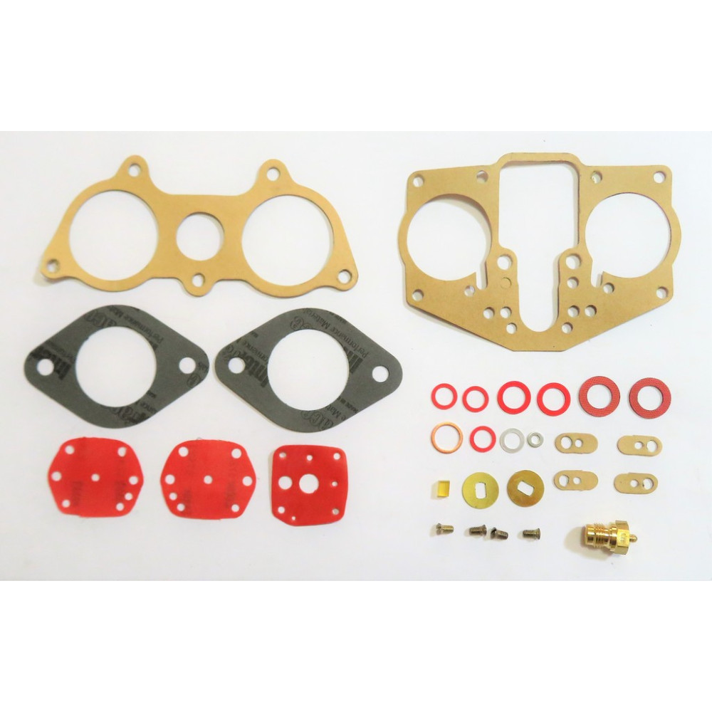 Kit De Service Carburateur Solex PII 6 Pour Fiat 124 - Neuf - Garantie 2 Ans - Fabriqué En Italie