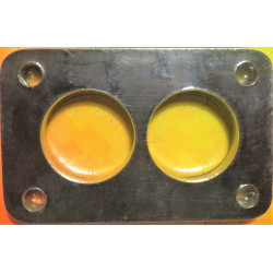 Stromberg insulator WW 2bbl Holden Falcon Fairlane F100 Commodore Torana P76 1/2" thick phenolic [SBINS05]  